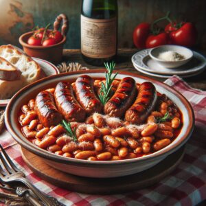 Nationalgericht San Marino: #Salsiccia con Fagioli# (Rezept)