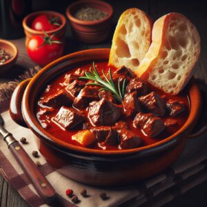 Nationalgericht San Marino: #Spezzatino di Manzo# (Rezept)
