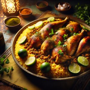 Nationalgericht Saudi-Arabien: #Dajaj Mandi# (Rezept)