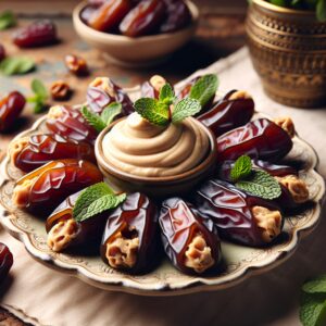 Nationalgericht Saudi-Arabien: #Dates with Tahini# (Rezept)
