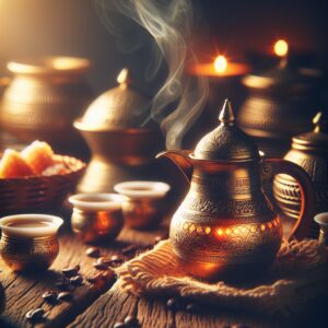 Nationalgericht Saudi-Arabien: #Gahwa Arabiyya (Arabischer Kaffee)# (Rezept)