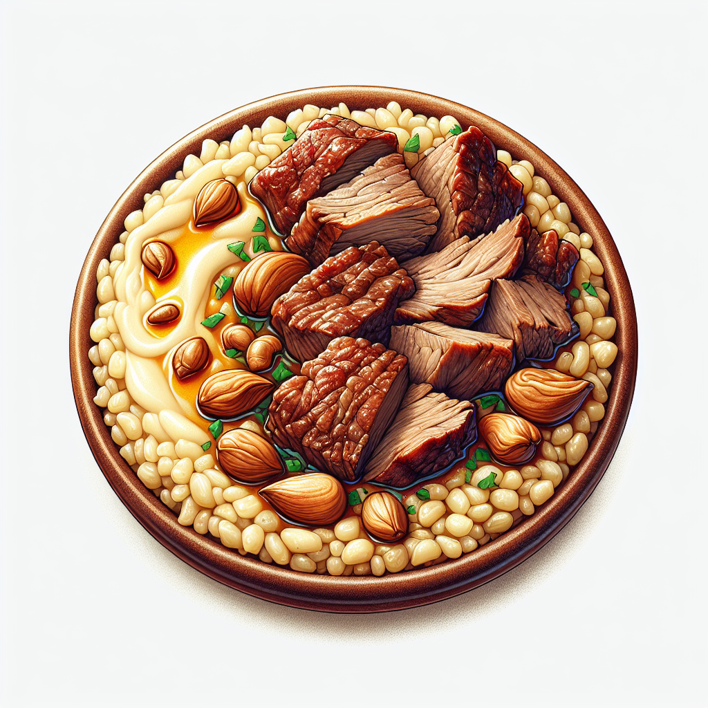 Nationalgericht Saudi-Arabien: Jareesh Lahm (Rezept)