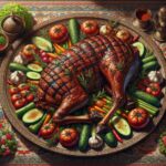 Nationalgericht Saudi-Arabien: #Laham Mashwi (Gegrilltes Lamm)# (Rezept)