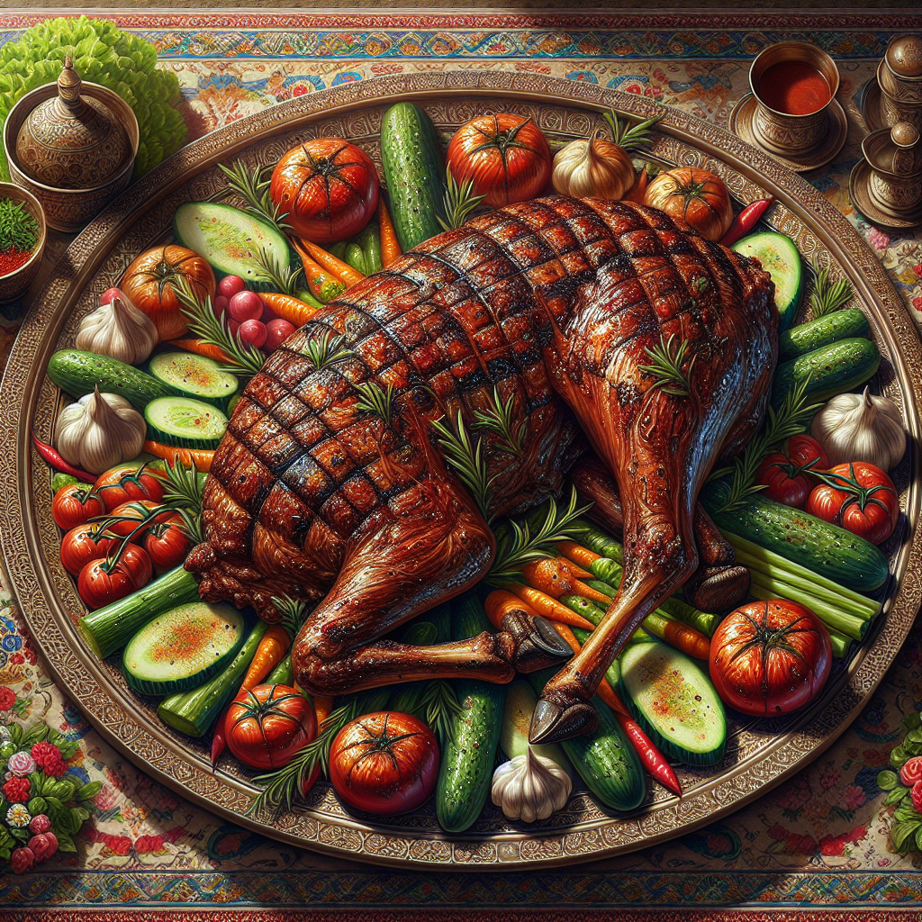 Nationalgericht Saudi-Arabien: Laham Mashwi (Gegrilltes Lamm) (Rezept)