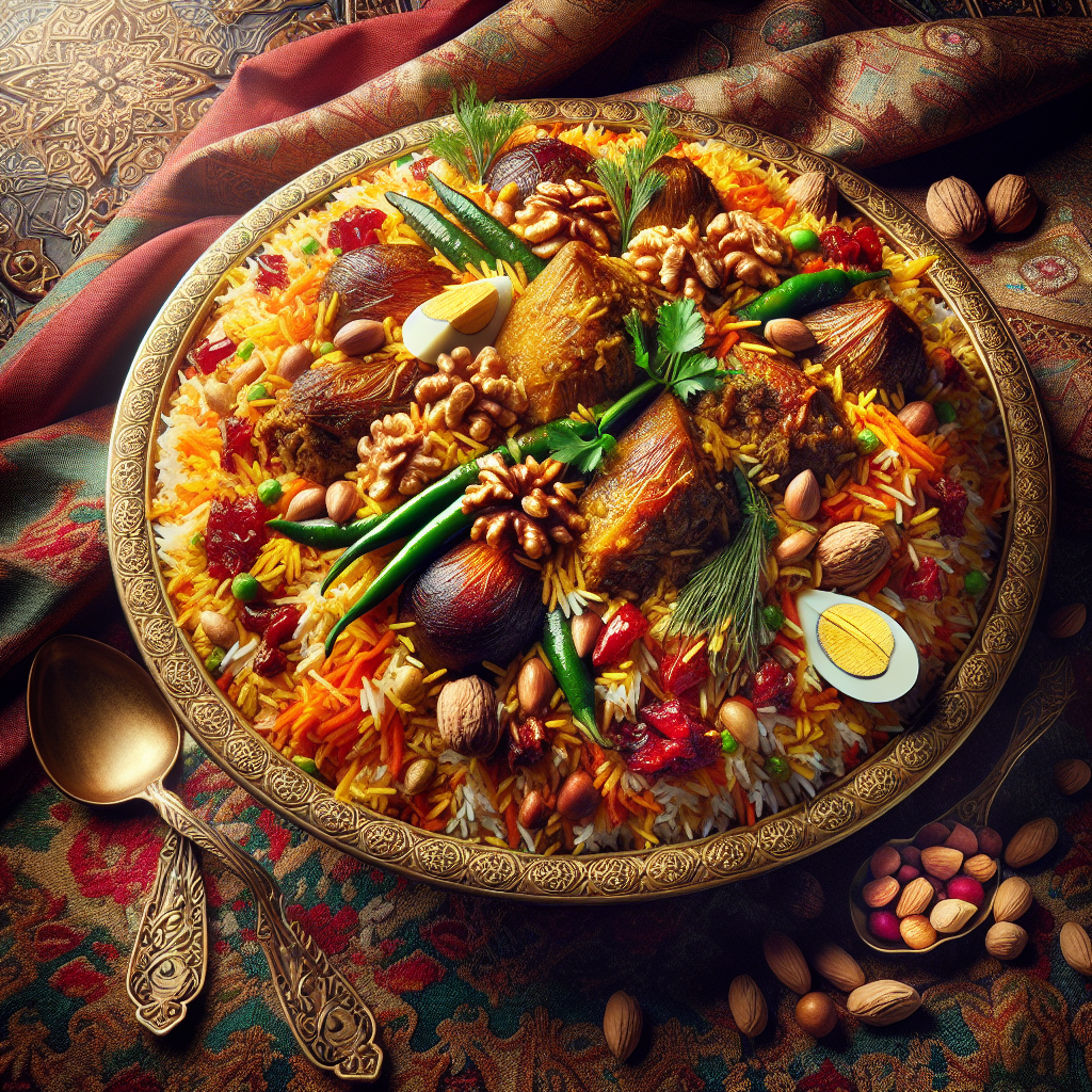 Nationalgericht Saudi-Arabien: Ruz Al Biryani (Rezept)