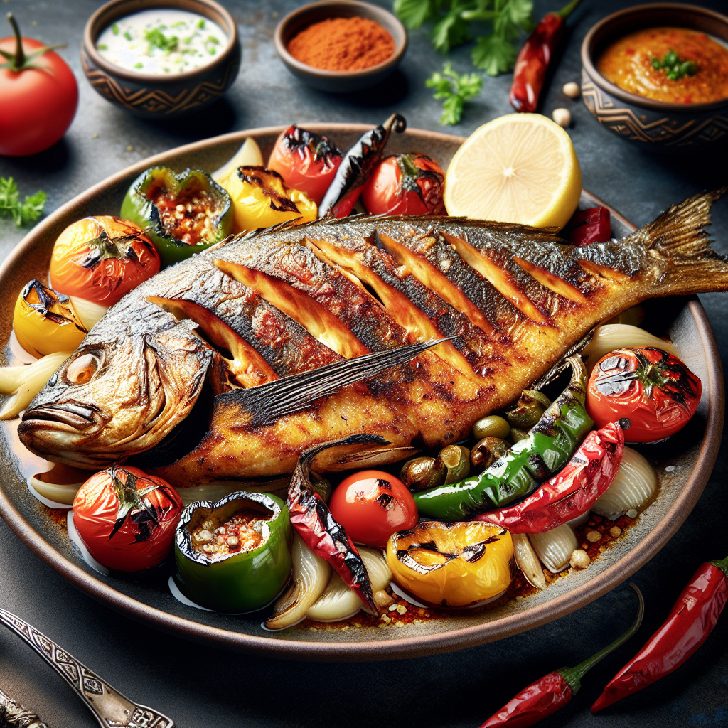 Nationalgericht Saudi-Arabien: Samak Mashwi (Gegrillter Fisch) (Rezept)