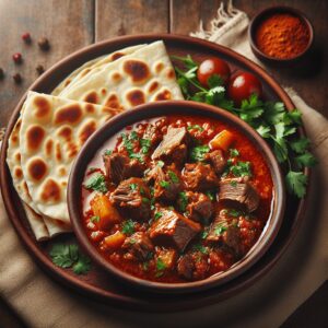 Nationalgericht Saudi-Arabien: #Tharid bil Laham# (Rezept)