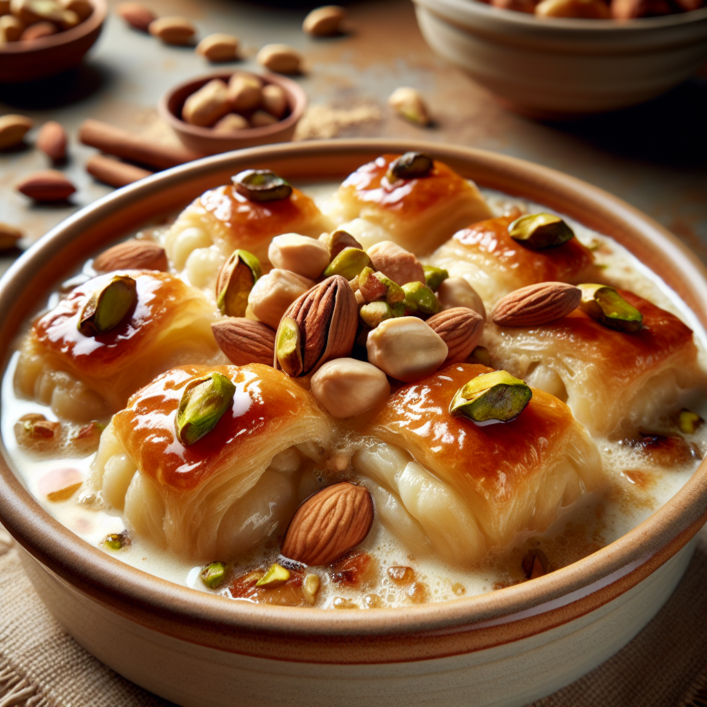 Nationalgericht Saudi-Arabien: Umm Ali (Rezept)