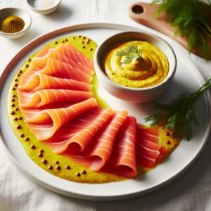 Nationalgericht Schweden: #Gravad Lax med Hovmästarsås# (Rezept)