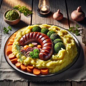 Nationalgericht Schweden: #Rotmos med Fläskkorv# (Rezept)