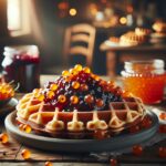 Nationalgericht Schweden: #Våfflor med Hjortronsylt# (Rezept)