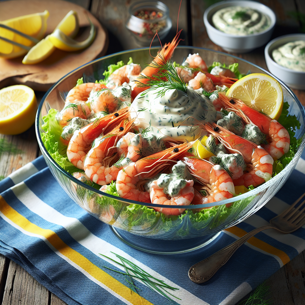 Nationalgericht Schweden: Västkustsallad (Rezept)