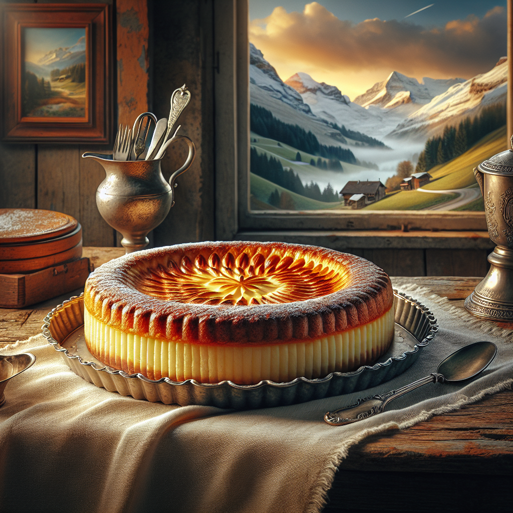 Nationalgericht Schweiz: Nidwaldner Käsekuchen (Rezept)