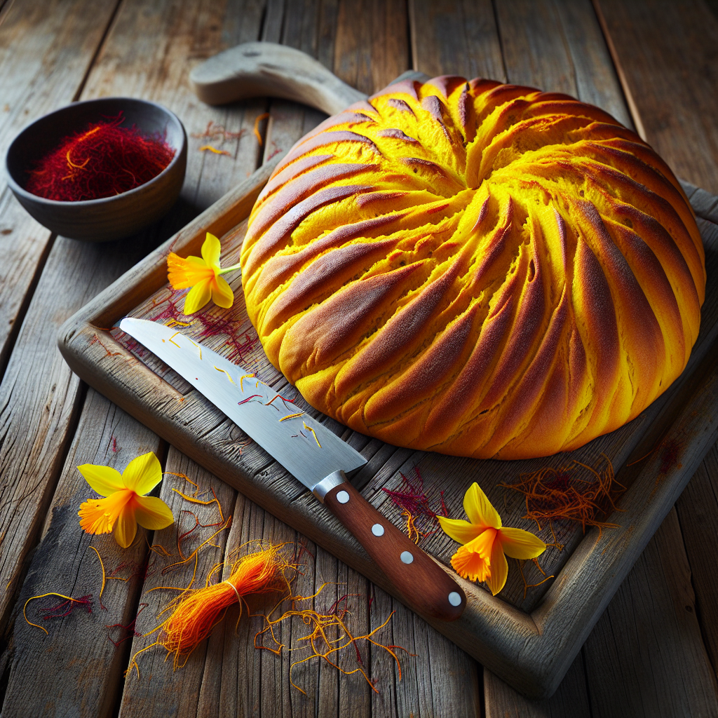 Nationalgericht Schweiz: Safranbrot aus dem Wallis (Rezept)