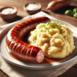 Nationalgericht Schweiz: #St. Galler Schüblig mit Kartoffelstock# (Rezept)
