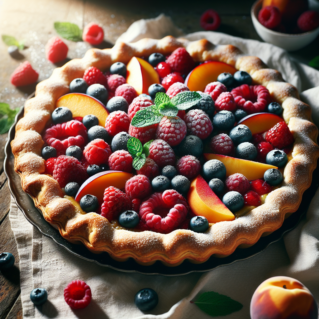 Nationalgericht Schweiz: Wähe mit Früchten (Rezept)