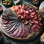 Nationalgericht Schweiz: #Walliser Trockenfleischplatte# (Rezept)