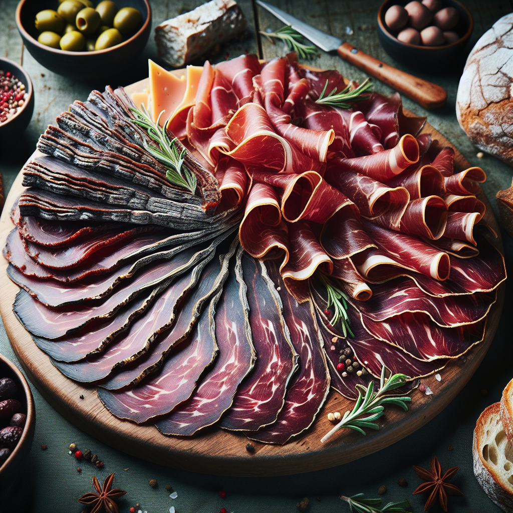 Nationalgericht Schweiz: Walliser Trockenfleischplatte (Rezept)