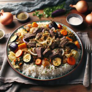 Nationalgericht Senegal: #Ceebu Yapp# (Rezept)