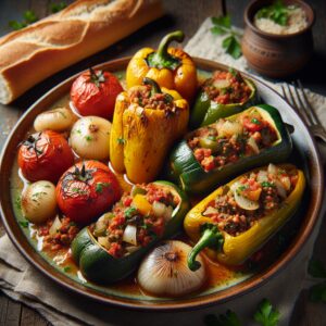 Nationalgericht Senegal: #Légumes Farcis# (Rezept)