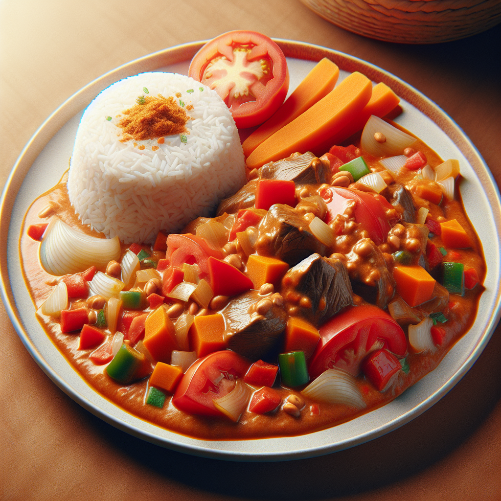 Nationalgericht Senegal: Maafe (Rezept)