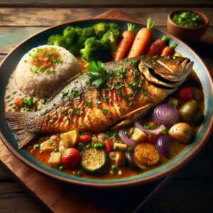 Nationalgericht Senegal: #Poisson à la Saint-Louisienne# (Rezept)