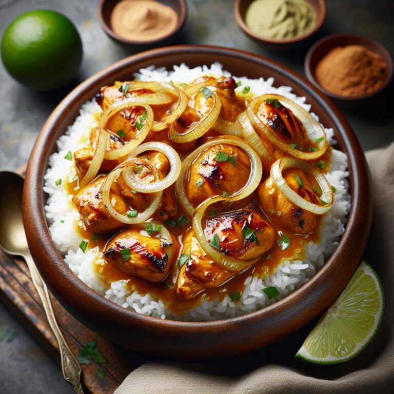 Poulet Yassa – Nationalgericht aus Senegal