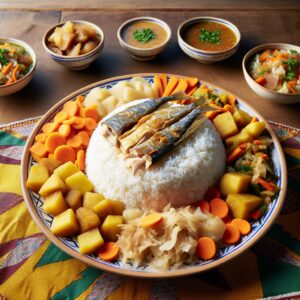Nationalgericht Senegal: #Thieboudienne Blanc# (Rezept)
