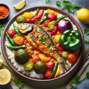 Nationalgericht Senegal: #Thieboudienne Rouge# (Rezept)
