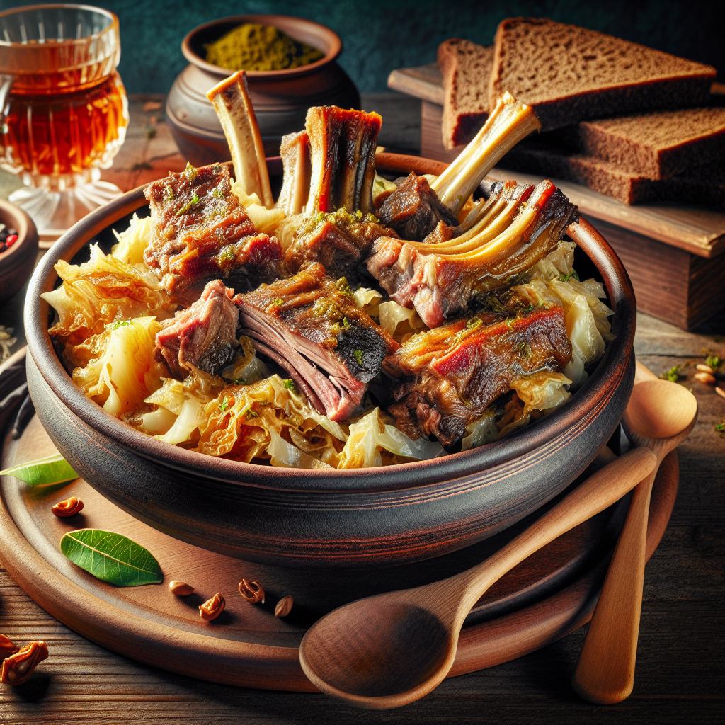 Nationalgericht Serbien: Kiseli Kupus sa Rebrima (Rezept)