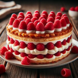 Nationalgericht Serbien: #Kremasti Kolač sa Malinama# (Rezept)
