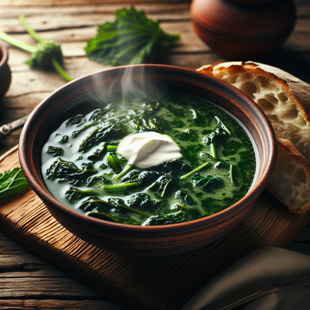 Nationalgericht Serbien: Čorba od koprive (Rezept)
