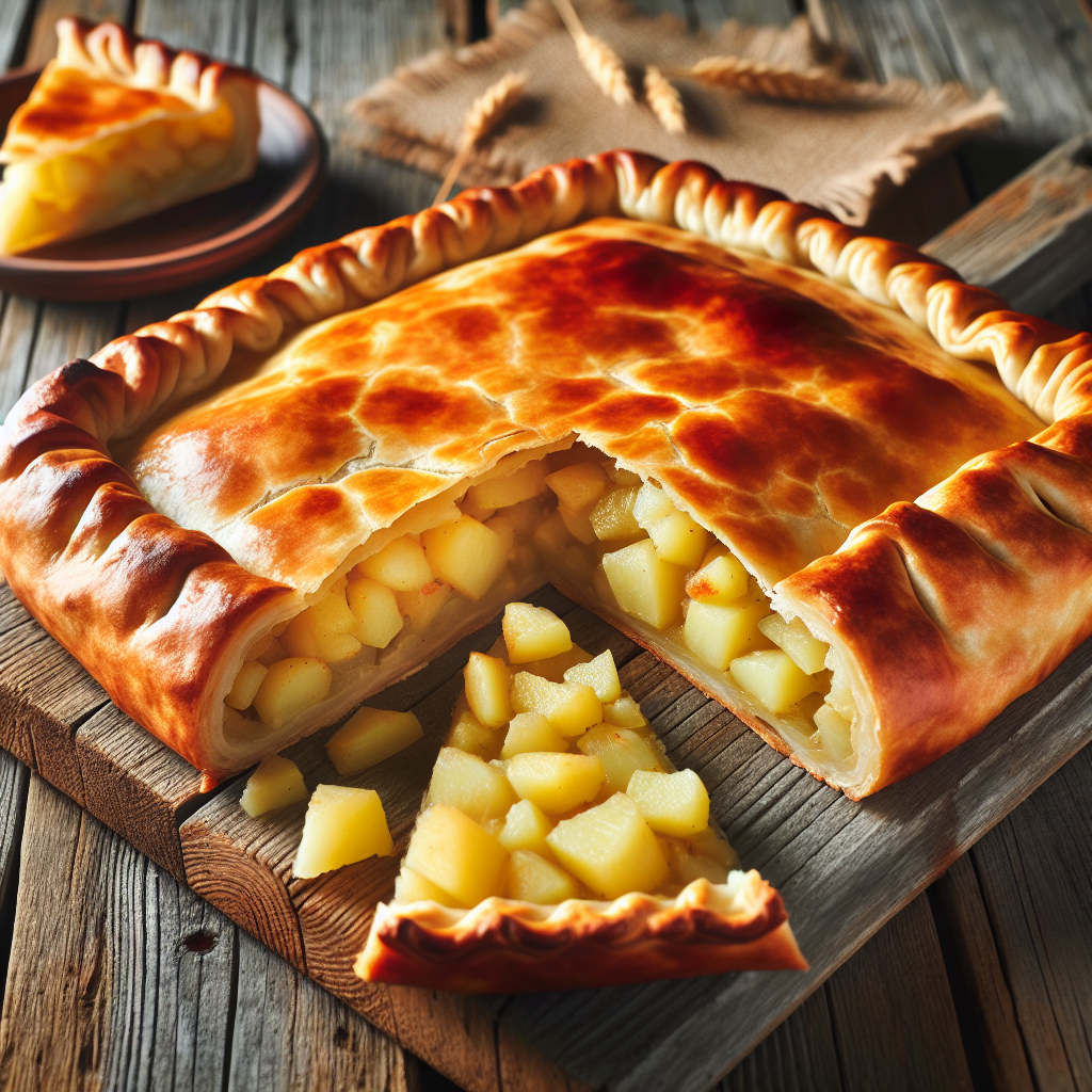 Nationalgericht Serbien: Slana pita sa krompirom (Rezept)