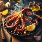 Nationalgericht Seychellen: #Grilled Octopus with Garlic Butter# (Rezept)