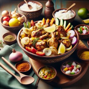 Nationalgericht Sierra Leone: #Chicken Yassa# (Rezept)