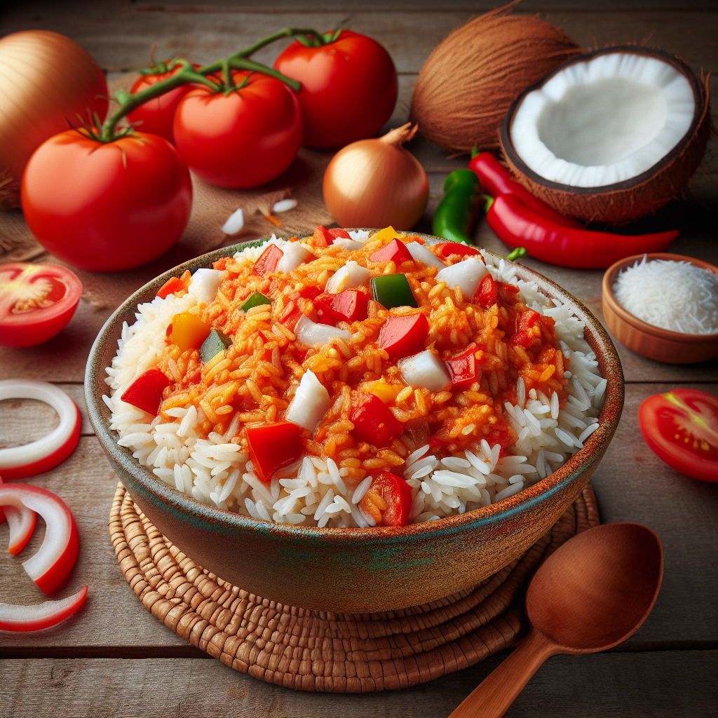 Nationalgericht Sierra Leone: Coconut Jollof Rice (Rezept)