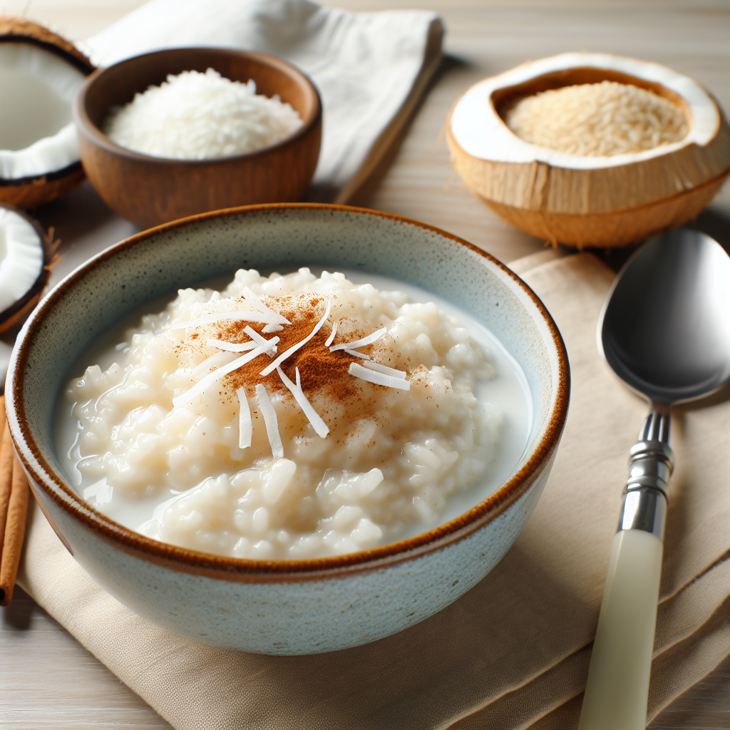 Nationalgericht Sierra Leone: Coconut Rice Pudding (Rezept)