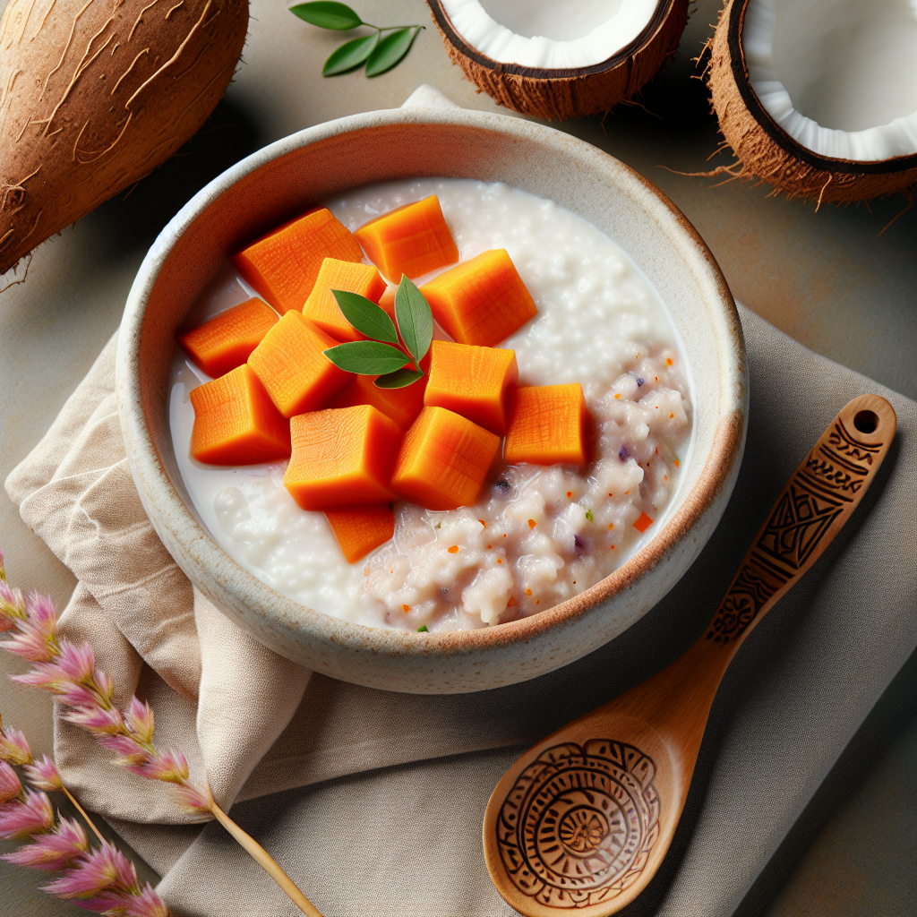 Nationalgericht Sierra Leone: Coconut Yam Porridge (Rezept)