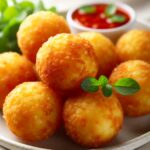 Nationalgericht Sierra Leone: #Fried Cassava Balls# (Rezept)