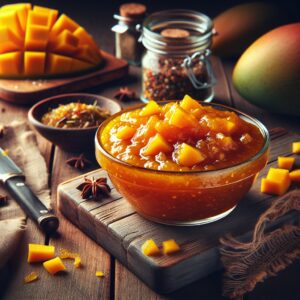 Nationalgericht Sierra Leone: #Mango Chutney# (Rezept)