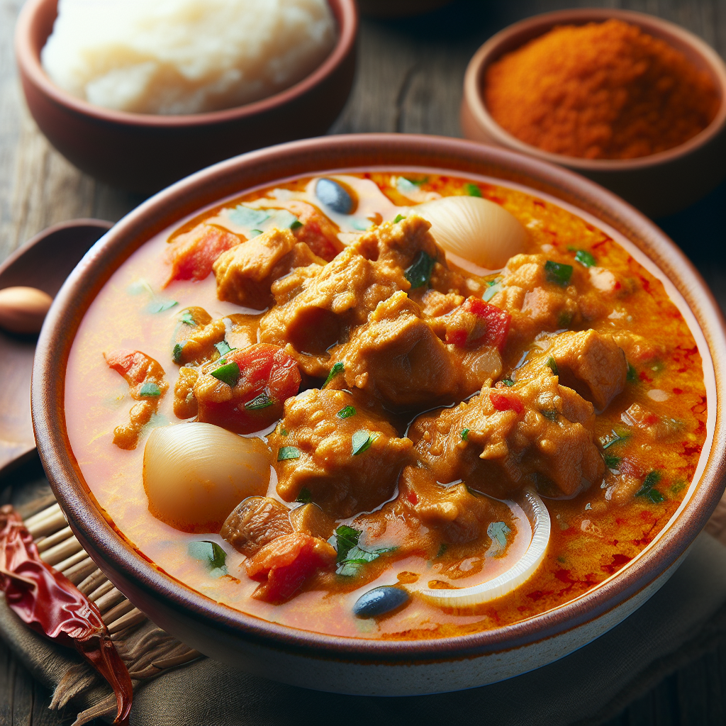 Nationalgericht Sierra Leone: Palm Butter Soup (Rezept)