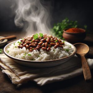 Nationalgericht Sierra Leone: #Rice and Beans# (Rezept)