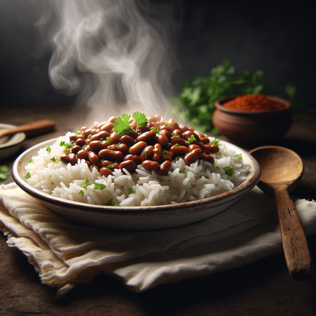 Nationalgericht Sierra Leone: Rice and Beans (Rezept)