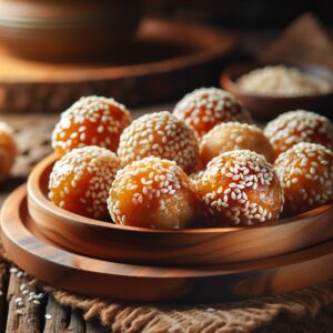 Nationalgericht Sierra Leone: #Sesame Balls# (Rezept)