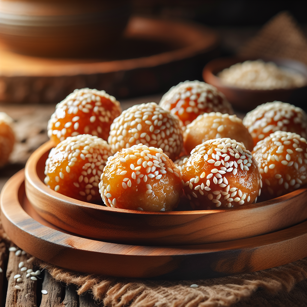Nationalgericht Sierra Leone: Sesame Balls (Rezept)