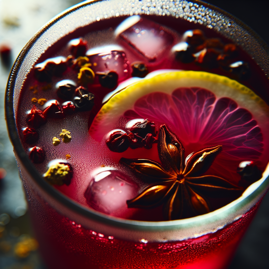 Nationalgericht Sierra Leone: Spiced Hibiscus Drink (Rezept)