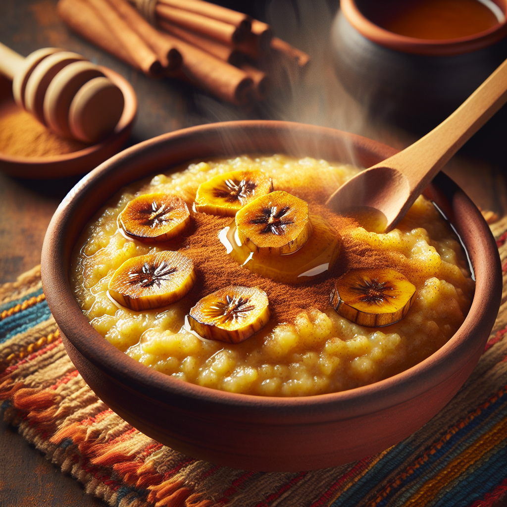 Nationalgericht Sierra Leone: Spiced Plantain Porridge (Rezept)