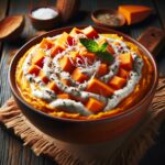 Nationalgericht Sierra Leone: #Sweet Potato and Coconut Mash# (Rezept)