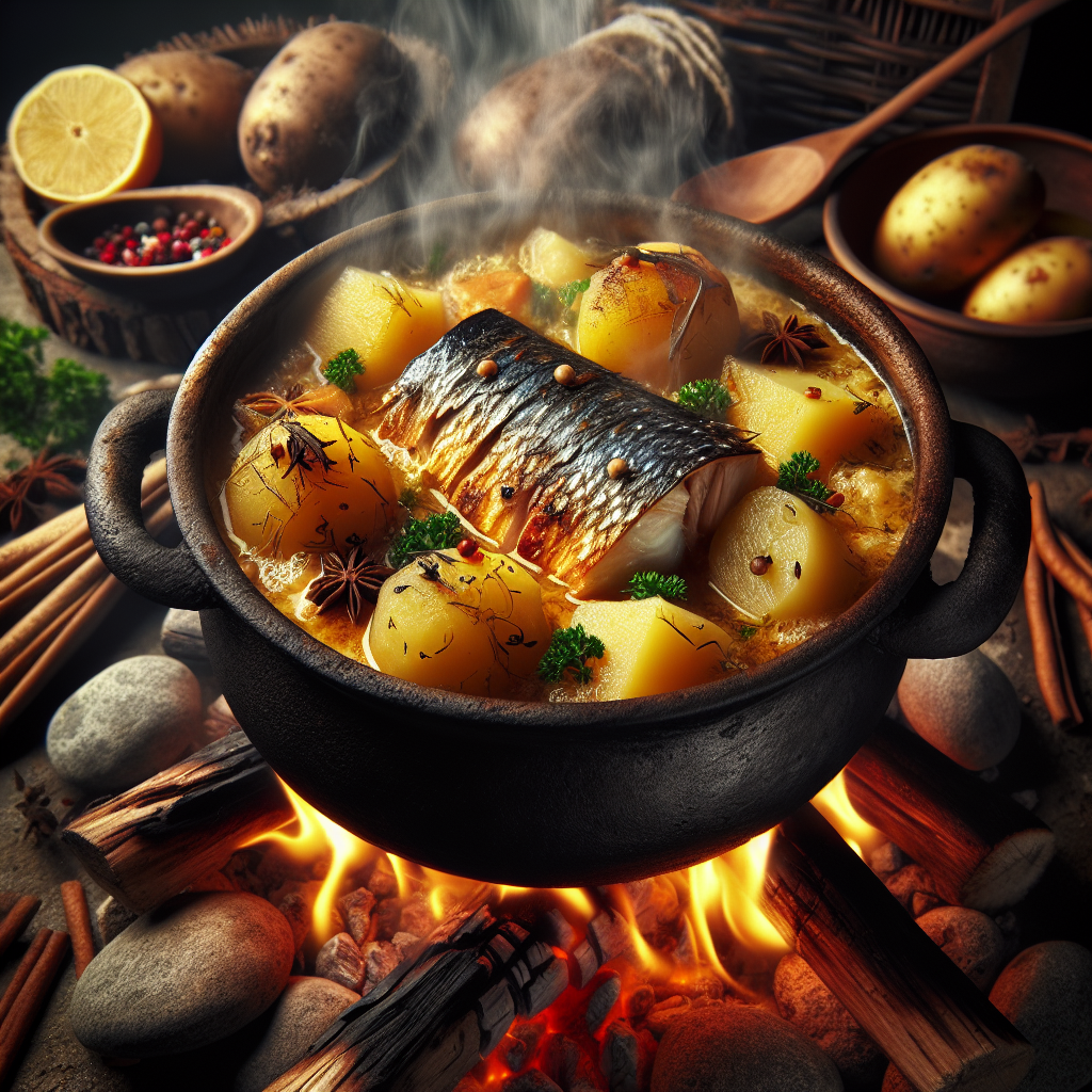 Nationalgericht Sierra Leone: Yam and Fish Pottage (Rezept)