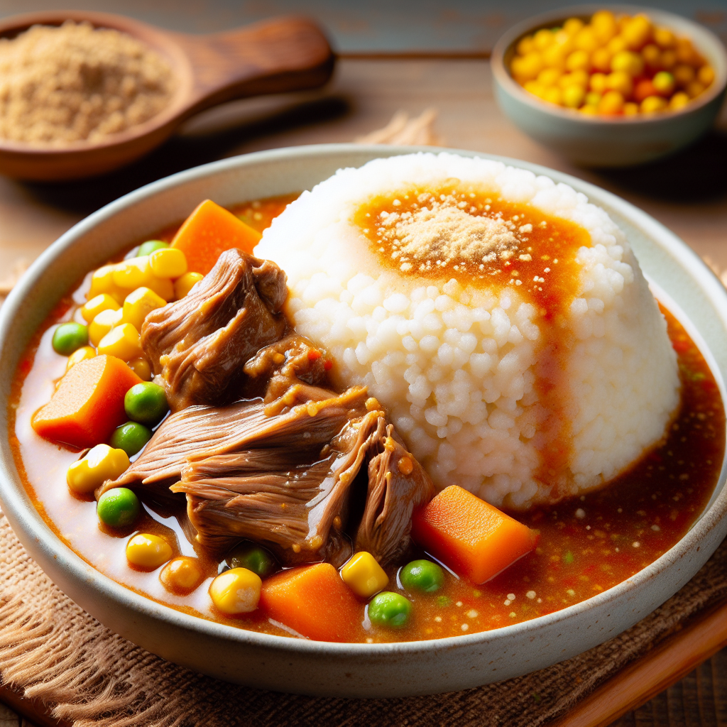 Nationalgericht Simbabwe: Sadza ne Nyama (Rezept)